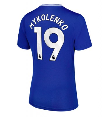 Everton Vitaliy Mykolenko #19 Hemmatröja Kvinnor 2024-25 Kortärmad